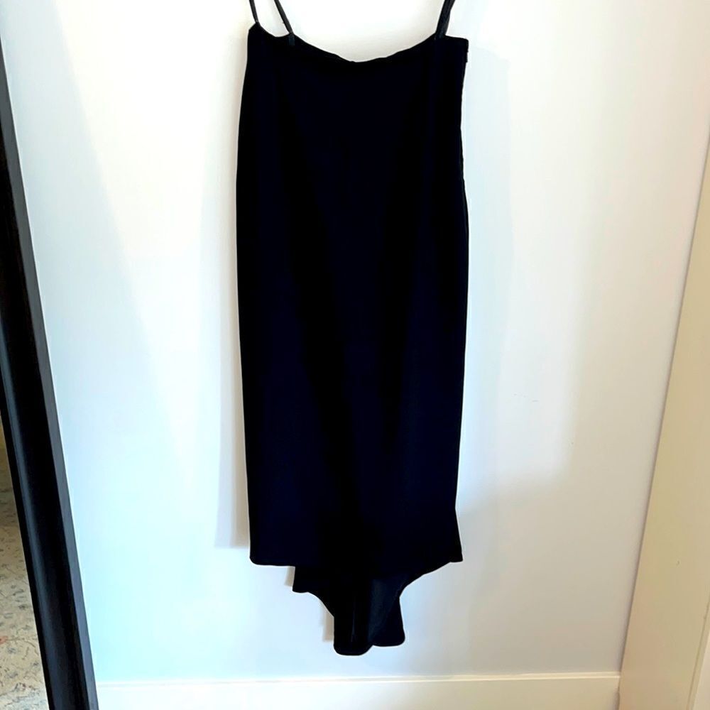 Vintage Louis Feraud black maxi skirt